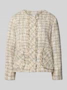 Hemisphere Blazer mit Eingrifftaschen in Beige, Größe S