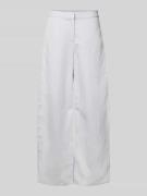 Samsøe Samsøe Wide Leg Pants mit Leinen-Anteil Modell 'SAROKO' in Hell...