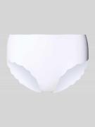 Skiny Panty mit Wellensaum in Weiss, Größe 36