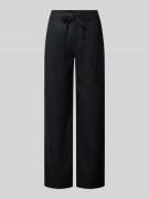 Lauren Ralph Lauren Regular Fit Weite Hose aus reinem Leinen in Dunkel...