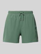 MCNEAL Badehose mit elastischem Bund und Tunnelzug in Dunkelgruen, Grö...