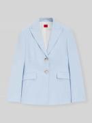 HUGO Regular Fit Kurzblazer in Hellblau, Größe 32