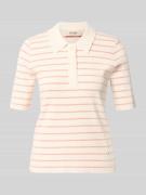 MOS MOSH Regular Fit Poloshirt mit Streifenmuster Modell 'Caliz Stripe...