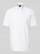 OLYMP Modern Fit Business-Hemd mit Brusttasche in Sand, Größe 39