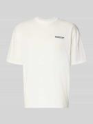 Pegador Oversized T-Shirt mit Label-Stitching Modell 'Ravello' in Offw...