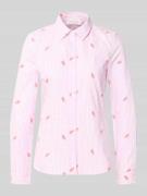 Christian Berg Woman Regular Fit Bluse im Allover-Look in Rosa, Größe ...