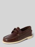 Gant Bootsschuhe aus Rindsleder mit Schnürung Modell 'Yardport' in Dun...
