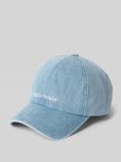 Jake*s Casual Basecap mit Statement-Stitching in Hellblau Melange, Grö...