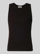PROHIBITED Tanktop mit Logo-Stitching Modell 'The Embroidery' in Black...