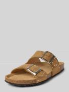 Geox Sandalette aus Leder Modell 'BRIONIA' in Beige, Größe 38