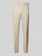 Carl Gross Slim Fit Leinenhose mit Woll- und Viskose-Anteil Modell 'Sh...