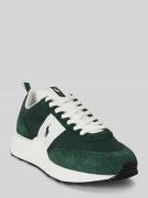 Polo Ralph Lauren Low Top Sneaker aus Veloursleder in Gruen, Größe 40