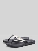 Tommy Hilfiger Zehentrenner mit Logo Details in Black, Größe 40