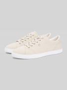 Tommy Hilfiger Low Top Sneaker aus Canvas in Offwhite, Größe 37
