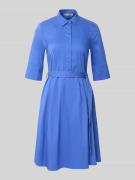 Christian Berg Woman Selection Knielanges Hemdblusenkleid mit Bindegür...