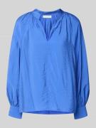 Christian Berg Woman Bluse aus Viskose-Mix mit Serafino-Ausschnitt in ...