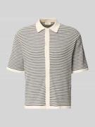 Jack & Jones Regular Fit Freizeithemd mit 1/2-Arm in Anthrazit, Größe ...