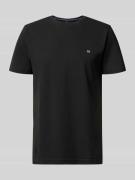 Christian Berg Men T-Shirt aus Baumwolle mit Rundhalsausschnitt in Bla...
