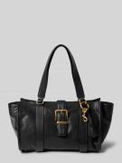 Marc O'Polo Shopper aus echtem Rindsleder Modell 'SHOPPER M' in Black,...