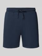 REVIEW Shorts mit Kordelzug und Eingrifftaschen in Marine, Größe L