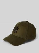 New Era Basecap mit Label-Detail in Dunkelbraun, Größe 1
