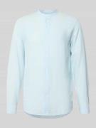 Only & Sons Slim Fit Freizeithemd aus Baumwoll-Leinen-Mix Modell 'CAID...