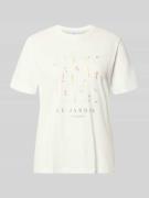 Vila T-Shirt mit Motiv-Print Modell 'SYBIL' in Weiss, Größe L