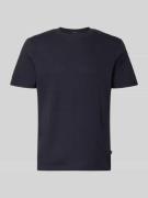 JOOP! Collection T-Shirt mit Strukturmuster Modell 'Raulos' in Blau, G...