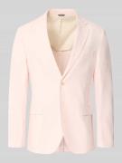 MCNEAL Sakko aus Leinen-Mix mit Pattentaschen in Rosa, Größe 24