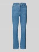 Christian Berg Woman Cropped Slim Fit Jeans mit Eingrifftaschen in Jea...
