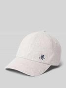 Marc O'Polo Basecap aus Baumwoll-Leinen-Mix in Marine, Größe 1