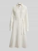 Lauren Ralph Lauren Regular Fit Hemdblusenkleid aus reiner Baumwolle i...