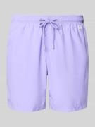 MC2 Saint Barth Badehose mit Logo-Print Modell 'Lighting Pantone' in F...