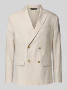CK Calvin Klein Sakko mit Brustleistentasche in Beige, Größe 54