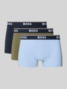 BOSS Trunks aus Baumwoll-Mix im 3er-Pack Modell 'TRUNK 3P POWER' in He...