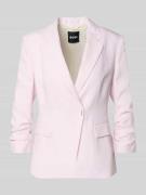 BOSS Slim Fit Kurzblazer aus Leinen-Viskose-Mix Modell 'JIA8' in Rose,...