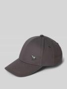 PAUL SMITH Basecap mit Motiv-Stitching Modell 'ZEBRA' in Dunkelgrau, G...