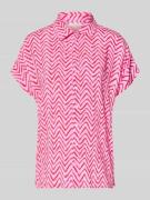 Christian Berg Woman Relaxed Fit Bluse aus Viskose im Allover-Look in ...