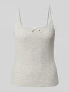 Pieces Regular Fit Trägertop aus reiner Baumwolle Modell 'MARIE' in He...