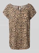 Only Regular Fit Blusenshirt aus reiner Viskose Modell 'NOVA' in Sand,...