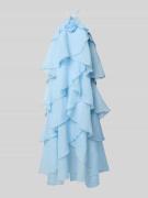 Vero Moda Maxikleid mit 3D-Rüschendetails Modell 'DELILAH' in Hellblau...