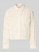 MSCH Copenhagen Bluse mit Brusttaschen Modell 'Sylvia' in Offwhite, Gr...