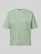 JAKE*S STUDIO WOMAN T-Shirt mit Motiv-Stitching und Rundhalsausschnitt...