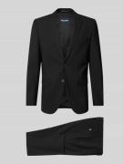 HECHTER PARIS Anzug mit Reverskragen und Bügelfalte in Black, Größe 10...