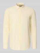 Only & Sons Slim Fit Freizeithemd aus Baumwoll-Leinen-Mix Modell 'CAID...
