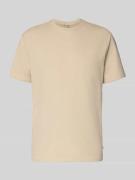 Only & Sons Regular Fit T-Shirt aus Baumwoll-Mix Modell 'KIAN' in Beig...