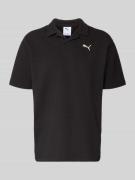 PUMA PERFORMANCE Regular Fit T-Shirt mit Logo-Stitching in Black, Größ...