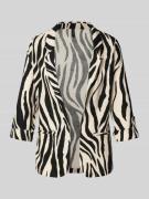 Vero Moda Loose Fit Kurzblazer aus Viskose-Leinen-Mix Modell 'JESMILO'...