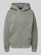 Pegador Oversized Sweatjacke mit Känguru-Tasche Modell 'NIVELLES' in D...