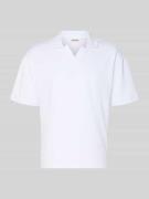 Only & Sons Boxy Fit Poloshirt aus Baumwoll-Mix Modell 'CASPIAN AIRLEX...